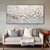 Χαμηλού Κόστους Πίνακες με Λουλούδια/Φυτά-χειροποίητες τρισδιάστατες ελαιογραφίες mintura υφή λουλουδιών τοπίου σε καμβά τέχνη τοίχου διακόσμηση μοντέρνα αφηρημένη εικόνα για διακόσμηση σπιτιού τυλιγμένη χωρίς πλαίσιο μη τεντωμένη ζωγραφική