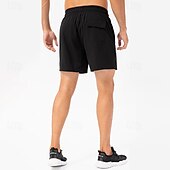 Недорогие Беговые шорты-Муж. Шорты для бега Тренировочные шорты С карманами Завышенная Нижняя часть Одежда для спорта и отдыха Для спортивного зала Тренировка Быстровысыхающий Легкость Тренажерный зал Баскетбол Спортивная