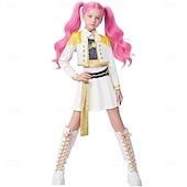 tanie Stroje dla dziewcząt-Zainspirowany koreańskim idolem Gwiazda popu Kostium Fantazyjne przebranie Wirtualny idol Kostiumy z filmów for Dla dziewczynek Dzieci Halloween Karnawał Spektakl Comic Con Anime Expo