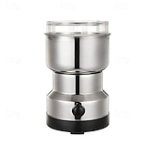 baratos eletrodomésticos-Moedor de grãos multifuncional de cozinha com 4 lâminas para picar café, moedor elétrico de café caseiro, liquidificador com sabor de nozes e grãos