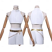 economico Costumi da donna-Cacciatori di demoni KPop Idolo Rumi Cacciatori di demoni Costume Costume originale Idolo virtuale Cosplay di film for Per donna Adulti Halloween Carnevale Performance Con il fumetto Anime Expo