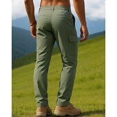 preiswerte Unterteile-Herren Abzippbare Hosen Wanderhosen Softshellhosen Außen Normale Passform Wasserdicht Winddicht Unterteile Tasche Schwarz Armeegrün Camping / Wandern Laufen S M L XL XXL