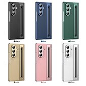 お買い得  サムスン用ケース-電話 ケース 用途 サムスンのギャラクシー Zフォールド7 Zフォールド6 Z Fold 5 Z Fold 4 バックカバー とスクリーンプロテクター 耐衝撃 レトロ風