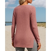 halpa Huppari &amp; Collegepaita-Naisten Pusero Vapaa-ajan topit Textured Pitkähihainen Tee paita Kausaliteetti Urheilu- ja treenivaatteet Syksy Yhtenäinen Hengittävä Ulkoilu Matkailu Urheilu Urheiluasut Urheiluvaatteet