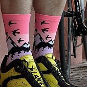abordables Calcetines de ciclismo-Calcetines Calcetines Ciclismo Calcetines de bicicleta Calcetines deportivos Calcetines atléticos Camping / Senderismo Senderismo Ejercicio al Aire Libre Bicicleta / Ciclismo Alta elasticidad Cómodo