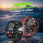 voordelige Smartwatches-LOKMAT ATTACK 3 PRO Slimme horloge 1.39 inch(es) Smart horloge Bluetooth Stappenteller Gespreksherinnering Slaaptracker Compatibel met: Android iOS Dames Heren Lange stand-by Handsfree bellen