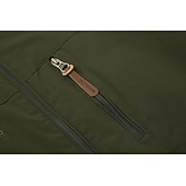 economico giacca sportiva-Per uomo Giacca da Esterno Giacca Tattica Giacca antivento Streetwear Casuale Impermeabile Antivento Tasca Primavera Autunno Tinta unica Casual Collo ripiegato Regolare Nero Blu marino Cachi Verde
