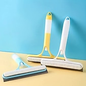 economico Prodotti per la pulizia-Strumento per la pulizia dei vetri 3 in 1: tergivetro, spazzola per specchi &amp;raschietto per l'acqua per il bagno &amp;pulizie domestiche