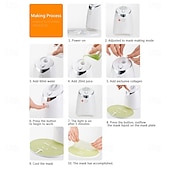 cheap Facial Care Device-DIY Mask Maker Tools For Vegetable Fruits Mask Maker Skin Rejuvenation Moisturizing Eye Nose Lips Neck Hand Breast Mask Molds Valentine's Day Gift