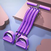 economico Accessori ausiliari-Fune di tensione multifunzione Allenamento dimagrante per addome, vita, braccia e gambe Semplice Elastico Per Pilates Yoga