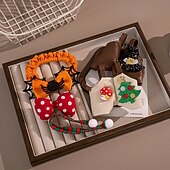 billiga Dockkläder och tillbehörsset-docka halloweenkläder dockkläder set söta kostymer och kläder tillbehör till 6,69 tum docka (ingen docka)
