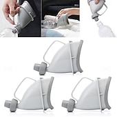 economico Gadget bagno-3 pezzi di orinatoio portatile da viaggio unisex donna uomo riutilizzabile dispositivo portatile per orinatoio da viaggio mobile toilette campeggio pipì orinatoio all&#039;aperto emergenza seduta in piedi