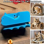 cheap DIY Art-1pc DIY Cat Scratch Board Cutter Tool - Manual Cardboard Cutting Device with Sharp Edge Creation for Scratch Boards, Boxes, Gift Decorations - Safe for Cats, Easy-to-Use Household Crafting Tool