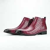 preiswerte Chelsea -Stiefel-Chelsea-Stiefel für Herren, Business-Casual-Stiefeletten zum Hineinschlüpfen für Büro und Alltag