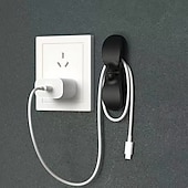 levne Kuchyňské náčiní a pomůcky-4dílný organizér kabelů pro kuchyňské spotřebiče, vylepšený držák navíječe kabelů, černý obal kabelu pro mixér, kávovar, fritézu a další malé spotřebiče