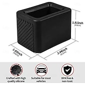 お買い得  車両サービス-シートベルトバックルブースターセット2個、レセプタクルを直立させて簡単にアクセスできるようにする、子供用のユニバーサル車両シートベルトバックル