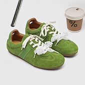 abordables Baskets-Baskets rétro à lacets en daim pour hommes, chaussures décontractées légères pour le style urbain et les tenues de week-end