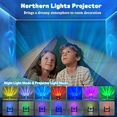 voordelige star galaxy projector lichten-noorderlicht projector 7 kleuren schatkist nachtlampje aurora licht projector met 8 effecten &amp;dimbare Galaxy Light sfeerverlichting voor de slaapkamer, cadeau voor kinderen, tieners en vrouwen