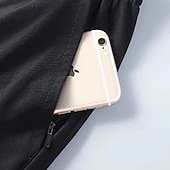 abordables Survêtements-Homme Combinaisons d'entraînement Ensemble de sport 3 pièces Couleur Unie Ensemble Vêtements Été # 1 # 2 Basket-ball Course Yoga Taille haute Séchage Rapide Manche Courte Sport Tenues de Sport