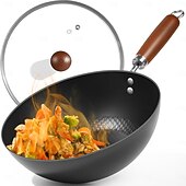 お買い得  調理器具-魚の鱗模様の平底ノンスティックパン。コーティングされていないノンスティックの家庭用調理パン。IH調理に最適。 &amp;ガスコンロ