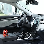 economico Ornamenti e pendenti per auto-1 statua Marvel Deadpool - Deadpool nei panni di un&#039;anatra in tuta rossa &amp;Maschera inespressiva, regalo perfetto per i fan della Marvel, compleanno, Pasqua, Ringraziamento, Natale
