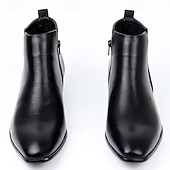 preiswerte Chelsea -Stiefel-Chelsea-Stiefel für Herren, Business-Casual-Stiefeletten zum Hineinschlüpfen für Büro und Alltag