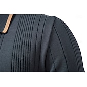 billige Herre Elite Genser og Cardigans-Herre Pullover genser Strikke Vanlige topper Fargeblokk Knapper Helfarge Polokrage Årgang Daglig Skole Hjem Klær Vår Høst Blå Brun S M L