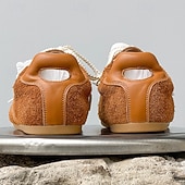 abordables Baskets-Baskets rétro à lacets en daim pour hommes, chaussures décontractées légères pour le style urbain et les tenues de week-end
