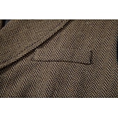 billige Herrevest-Herre سترة Veste Feriereise Daglig Bryllupsfest Stevnemøte Årgang Mote Vår Høst Lomme Knapper Polyester Tweed Bekvem عادي Fiskebein Dobbeltkneppet Hakkjakkeslag Normal Burgunder kaffe Grå Vest