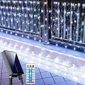 お買い得  クリスマスのあかり-1.5m 3M 6メートル ストリングライト クリスマスストリングライト 96/192/672 LED EL 温白色 クールホワイト マルチカラー LEDネットメッシュストリングライト ハロウィーン ソーラー駆動 ホリデー 24 V
