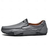 halpa Miesten loaferit ja nauhattomat kengät-Miesten ruskeat slip-on-mokkasiinit ajokengät – joustavat ja rennot loaferit viikonloppumatkoille, työmatkoille ja kesäretkille