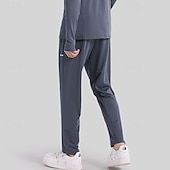 Недорогие Беговые штаны и леггинсы-Муж. Штаны для тренировок спортивные штаны Завышенная Нижняя часть Одежда для спорта и отдыха Для спортивного зала Тренировка Быстровысыхающий Дышащий Баскетбол Бег Йога Стандартный Спортивная одежда