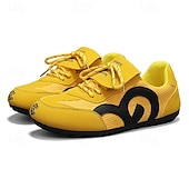 economico Sneakers da uomo-scarpe da ginnastica sportive rosse e bianche da uomo: eleganti scarpe da corsa con rete traspirante per abbigliamento casual, palestra e avventure all&#039;aria aperta