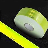baratos Equipamento de Camping-Fita refletiva dot-c2 de alta visibilidade - 1 adesivo de advertência de segurança à prova d&#039;água e resistente para visibilidade noturna e cuidado com perigos, ideal para reboques, caminhões,