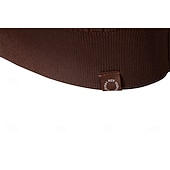 billige Herre Elite Genser og Cardigans-Herre Pullover genser Strikke Vanlige topper Fargeblokk Knapper Helfarge Polokrage Årgang Daglig Skole Hjem Klær Vår Høst Blå Brun S M L