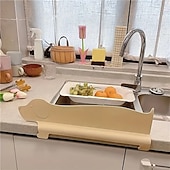 お買い得  キッチン用品＆小物-粘着防水スプラッシュガード、キッチンやプール用の吸盤カウンタートッププロテクター、防滴パネル、季節ごとの収納、クリスマスやハロウィンのギフトに最適