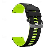 baratos Pulseiras de relógio Samsung-Pulseiras de Relógio para Samsung Galaxy Watch Ultra 47mm, Watch 8 Classic 46mm, Watch 6 Classic 47mm, Watch 5 Pro 45mm, Watch 4 Classic 47mm Aço Inoxidável Silicone Substituição Alça Dois tons