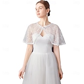 Недорогие Свадебные накидки-элегантная кружевная шаль для женщин, цветочные кружевные шали и палантины для свадеб, гостей, невест, подружек невесты