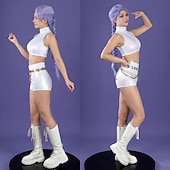 abordables Déguisements pour femmes-Inspiré des idoles coréennes Idole Pop Star Costume Robe Elégante Idole virtuelle for Femmes Adultes Halloween Carnaval Performance Comic-Con Salon de l'Anime