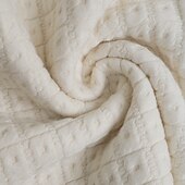 ieftine Hanorace texturate și pulovere-Hanorac textură pentru femei, hanorac tip waffle, pulover, hanorace, streetwear, simplu, casual, mânecă lungă, decolteu în V, topuri regulate, ieșiri în oraș, nasturi, bej, toamnă