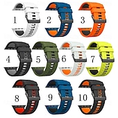 levne Řemínky na Apple Watch-Sportovní řemínek kompatibilní s Apple Watch 42 mm 44 mm 45 mm 49 mm odolný kovový řemínek s nastavitelnou kovovou sponou a silikonovým řemínkem pro iWatch Ultra 2 Series 9 8 7 SE 6 5 4