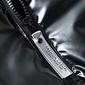 billiga Herrarnas puffer väst-Herr Pufferväst Väst Gilet Semester Dagligen Datum Mode Ledigt Höst vinter Ficka Polyester Håller värmen Bekväm Ensfärgat Dragkedja Huva Normal Silver Svart Väst