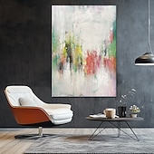 billiga Abstrakta målningar-högkvalitativ handmålad oljemålning poppanel väggkonst poster modern abstrakt kanvabild för heminredning estetisk rumsinredning utan ram