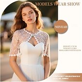 Недорогие Свадебные накидки-элегантная кружевная шаль для женщин, цветочные кружевные шали и палантины для свадеб, гостей, невест, подружек невесты