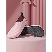 baratos Sapatos de Aulas de Dança-Sapatos femininos de ioga e dança para prática, cor rosa, com sola macia antiderrapante, calçados de fitness leves e flexíveis