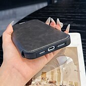 זול נרתיקים לאייפון-טלפון מגן עבור iPhone 17 Pro Max 17 Air 16 15 14 Pro Max Plus 16e 13 Pro Max כיסוי אחורי מגנטי עמיד בזעזועים רטרו TPU עור PU