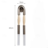 abordables Apliques de pared para interior-Lámpara de pared LED de metal para interiores, 60 cm, 2 luces, minimalista, larga, para decoración del hogar, para sala de estar y dormitorio.