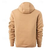 economico Felpa Tattica-Per uomo Felpa con cappuccio Felpa con cappuccio a zip intera Felpa con cappuccio in pile Felpa con cappuccio tattica Nero Blu marino Cachi Grigio chiaro Grigio scuro Con Cappuccio Semplice Cerniera
