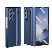 お買い得  サムスン用ケース-電話 ケース 用途 サムスンのギャラクシー Zフォールド7 Zフォールド6 Z Fold 5 Z Fold 4 バックカバー とスクリーンプロテクター 耐衝撃 レトロ風