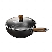 お買い得  調理器具-魚の鱗模様の平底ノンスティックパン。コーティングされていないノンスティックの家庭用調理パン。IH調理に最適。 &amp;ガスコンロ